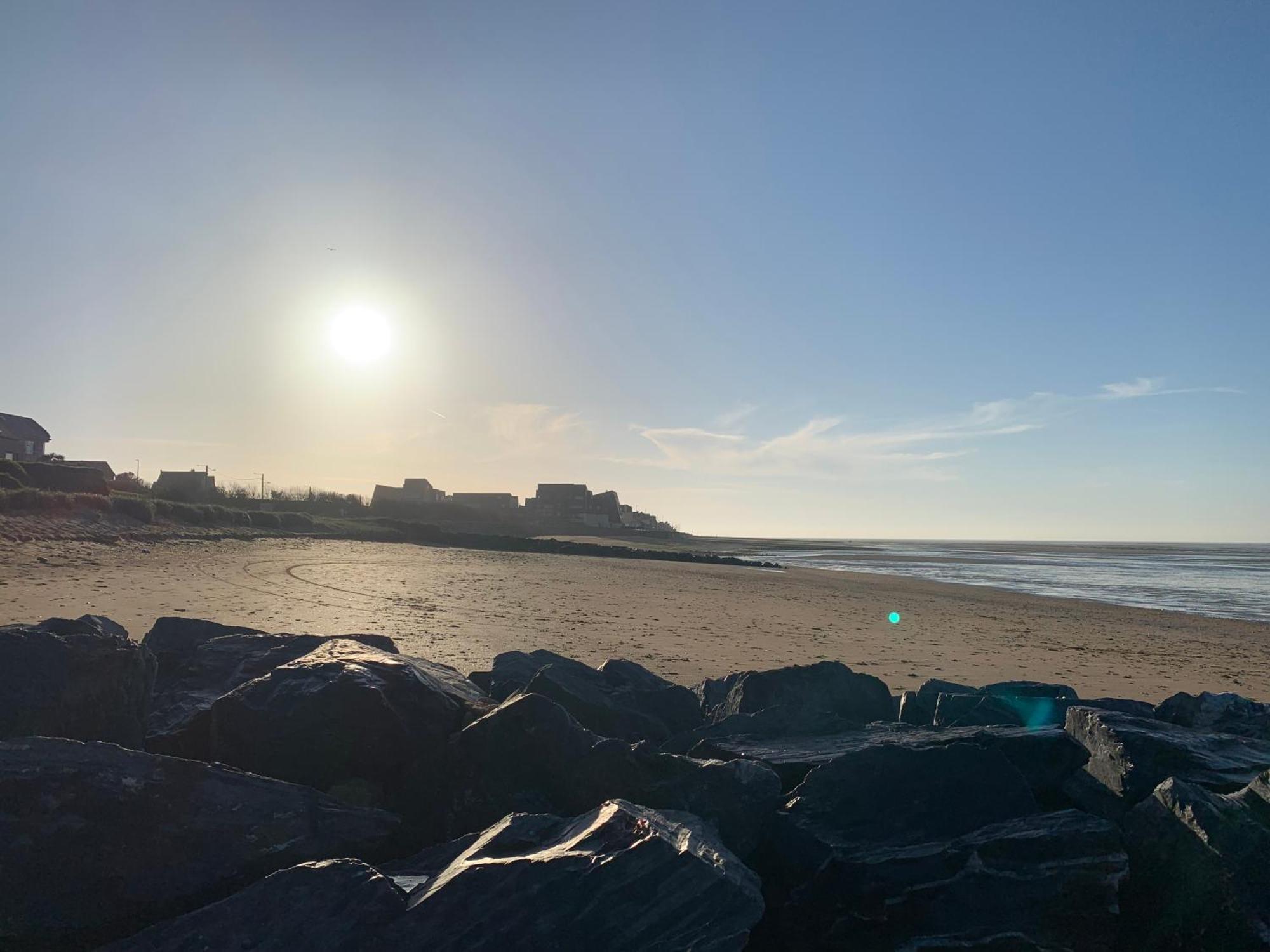 F1 Veranda Jardinet En Residence Front De Mer Bernières-sur-Mer Exteriör bild